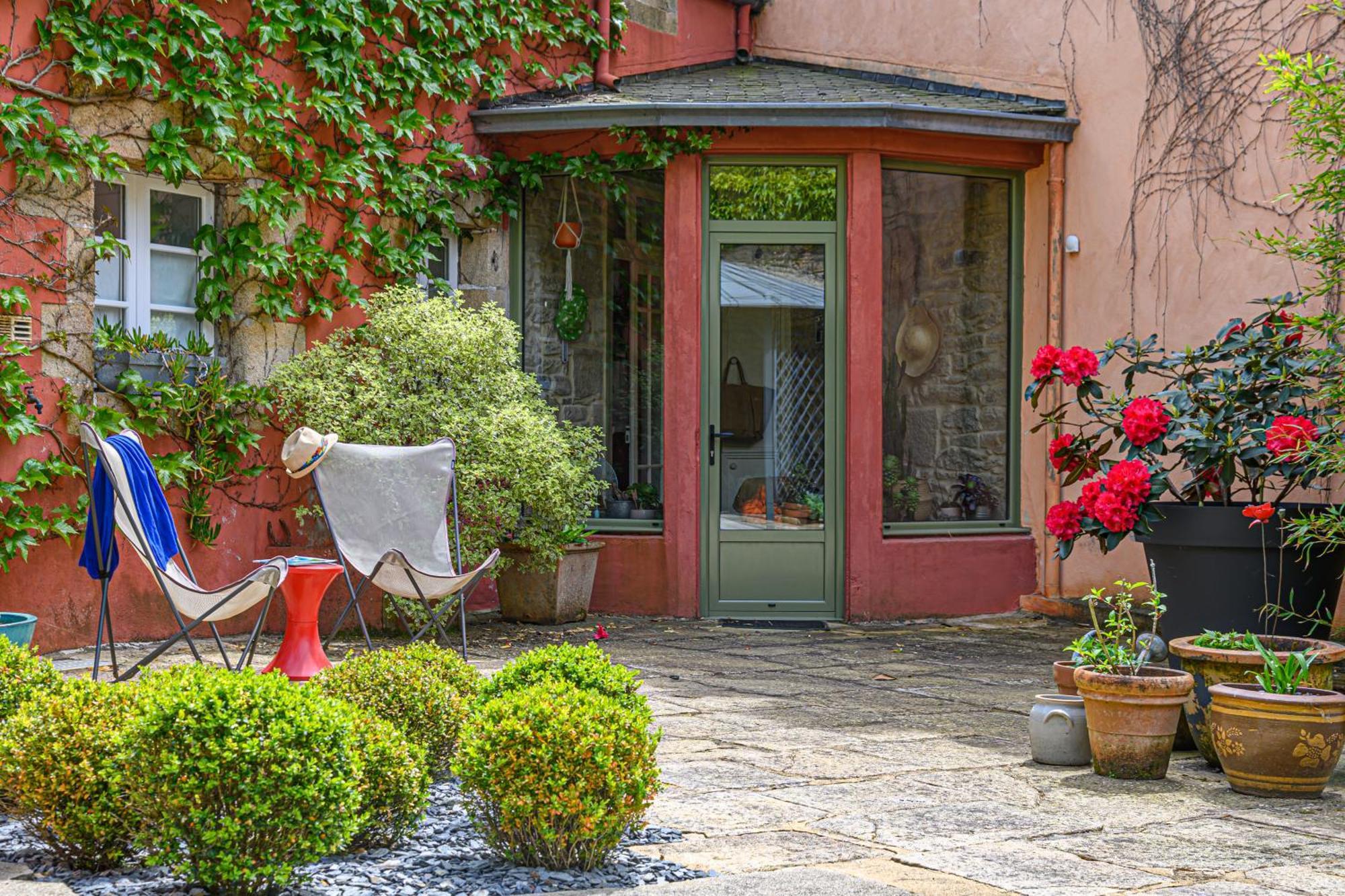 Le 29 D'A Cote Bed and Breakfast Pont-Croix Exteriör bild